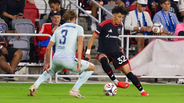 Hondureño Oscar Avilez irrumpe con el DC United frente a club de la Bundesliga
