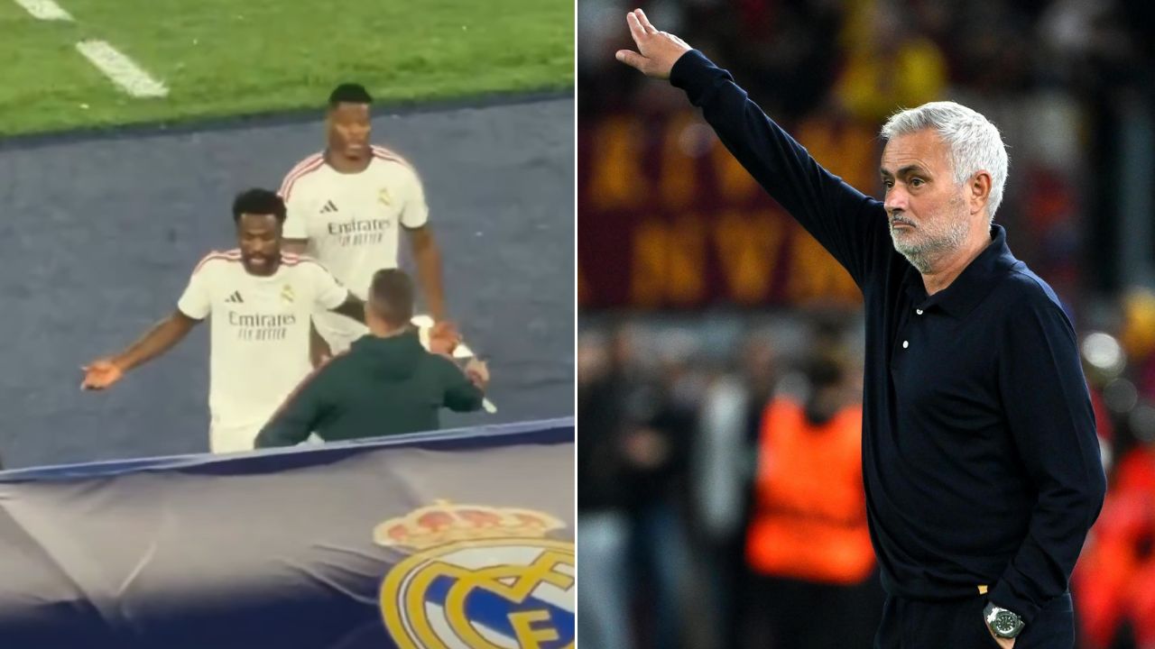 El polémico gesto de Vinícius Júnior tras ser sustituido por Mourinho tras grave error