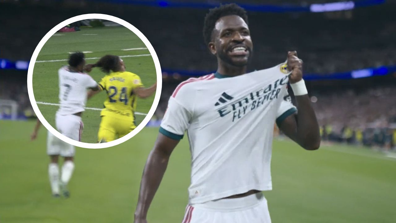 Vinicius se pronuncia tras su polémica expulsión contra el Villarreal