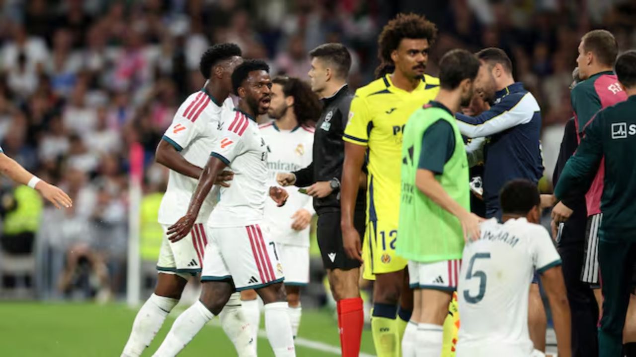 La sanción que recibiría Vinicius por su agresión y expulsión ante Villarreal