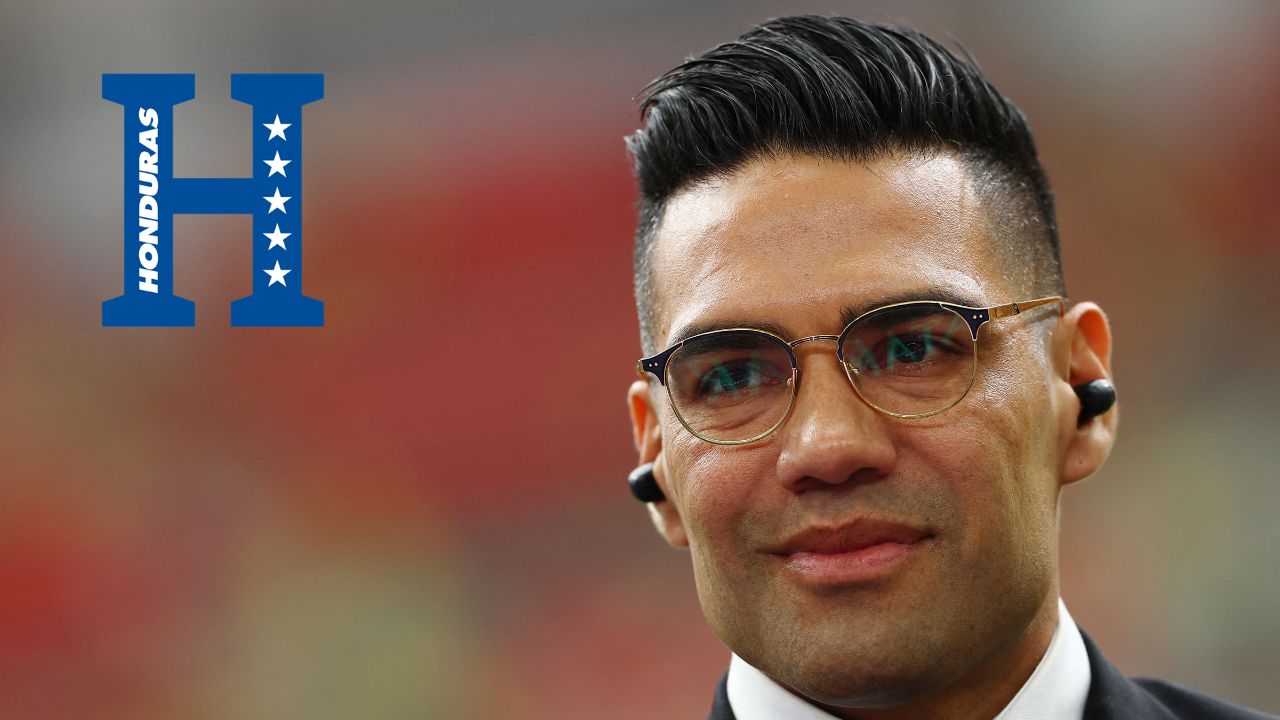 Falcao protagoniza noble gesto con jugadores de la selección de Honduras