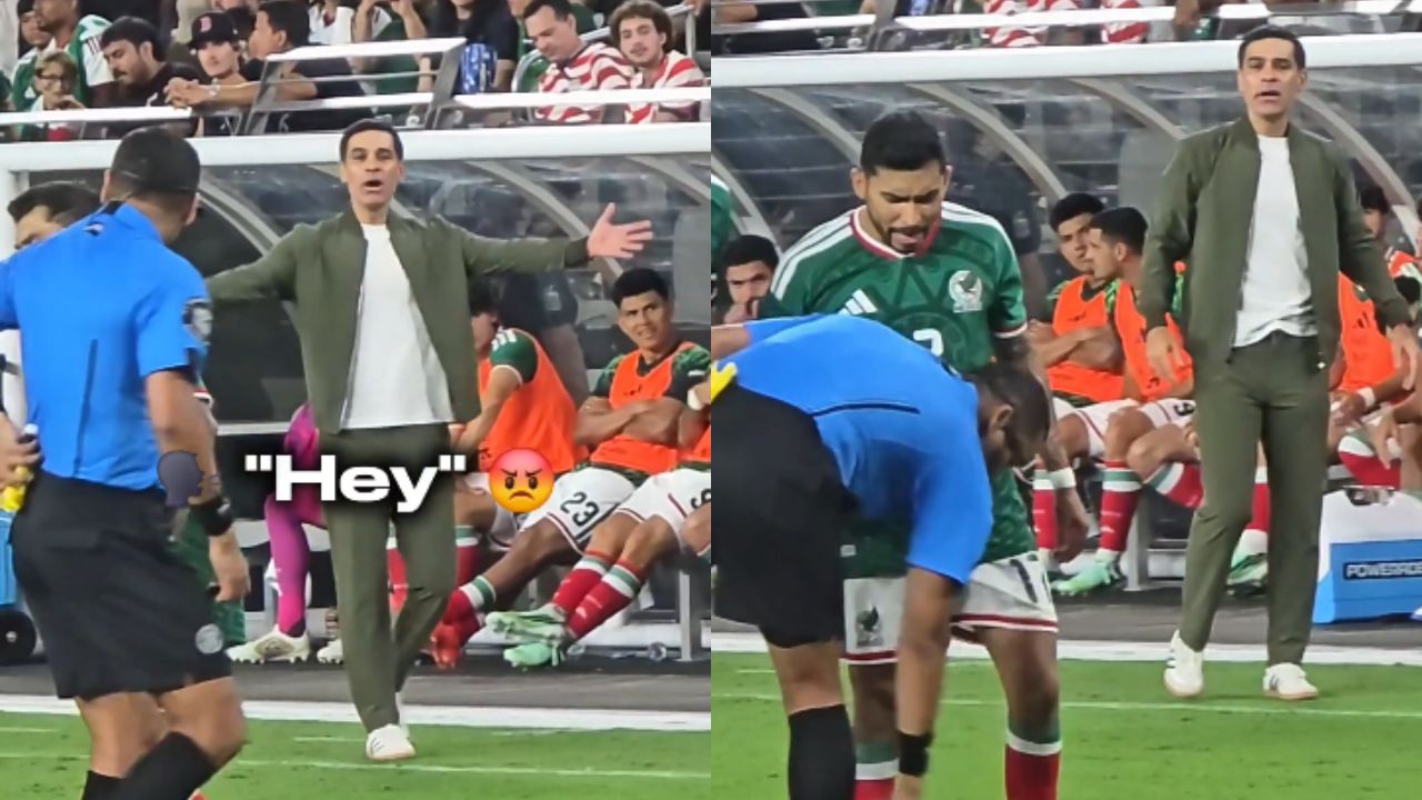 Rafa Márquez tuvo encontronazo con Selvin Brown durante Estados Unidos vs México