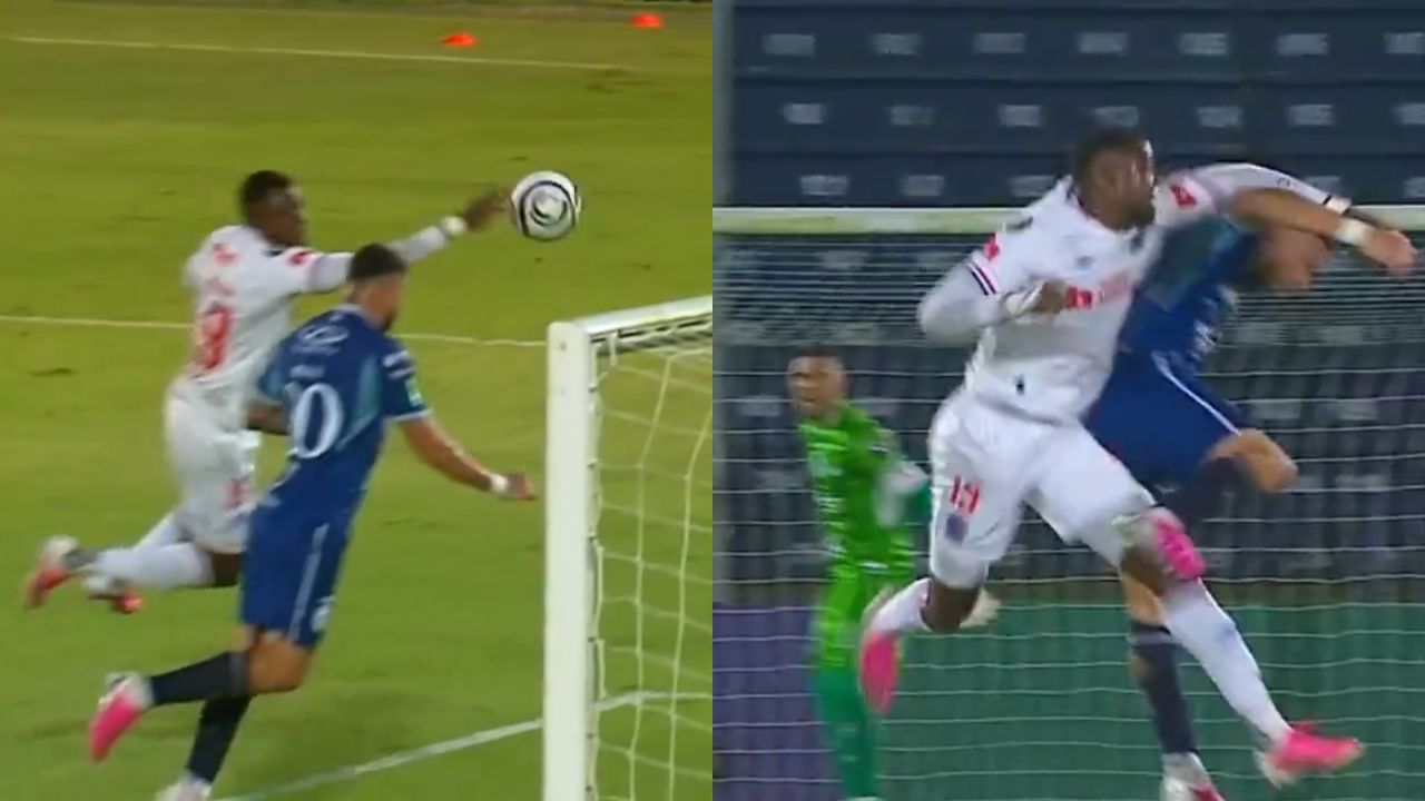 Así fue la roja que recibió Yustin Arboleda en duelo ante Cartaginés