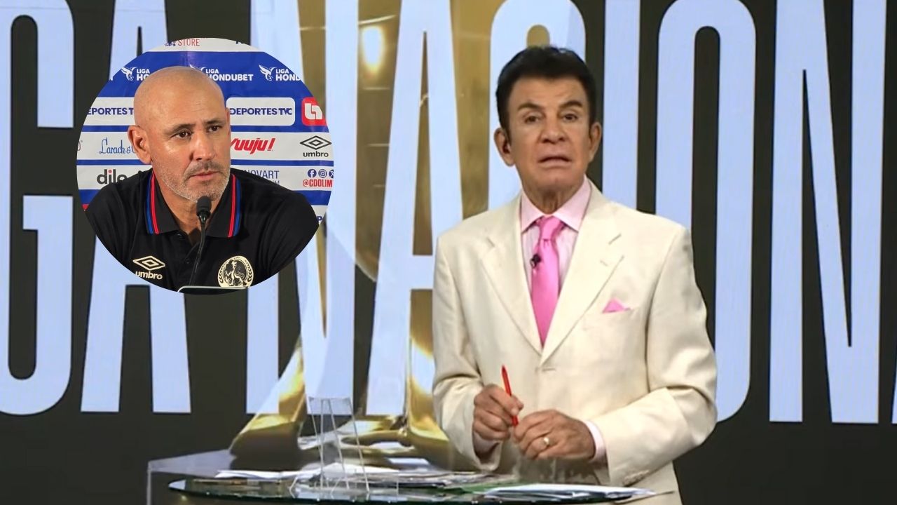 Salvador Nasralla reacciona a reclamos de Espinel sobre el nivel del fútbol hondureño